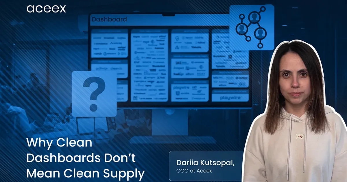 Why Clean Dashboards Don’t Mean Clean Supply