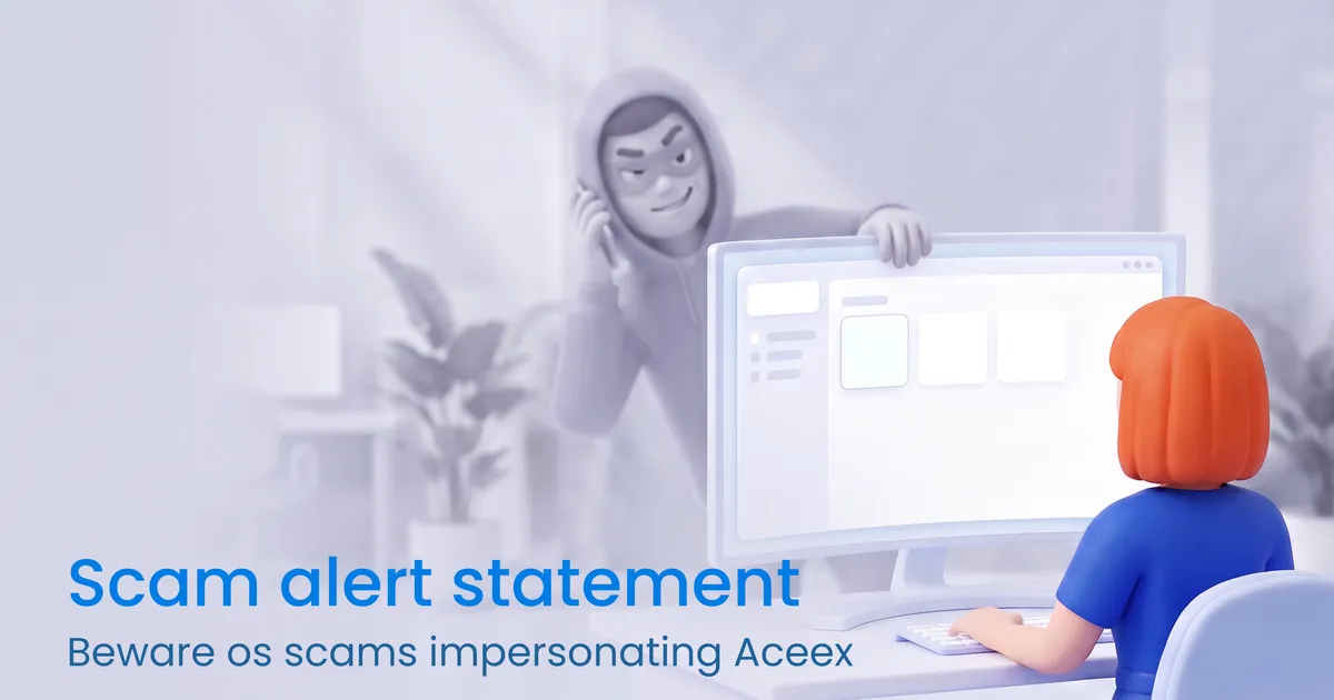 Scam alert statement